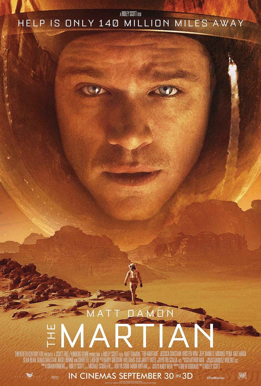 Filmas Marsietis / The Martian / Марсианин (2015) online