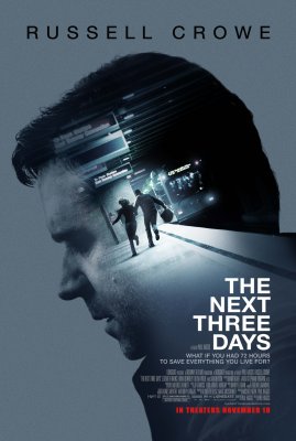 Filmas Trys įtemptos dienos / The Next Three Days (2010) online