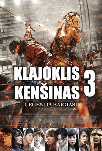 Filmas Klajoklis Kenšinas 3. Legenda Baigiasi / Rurouni Kenshin. The Legend Ends (2014)