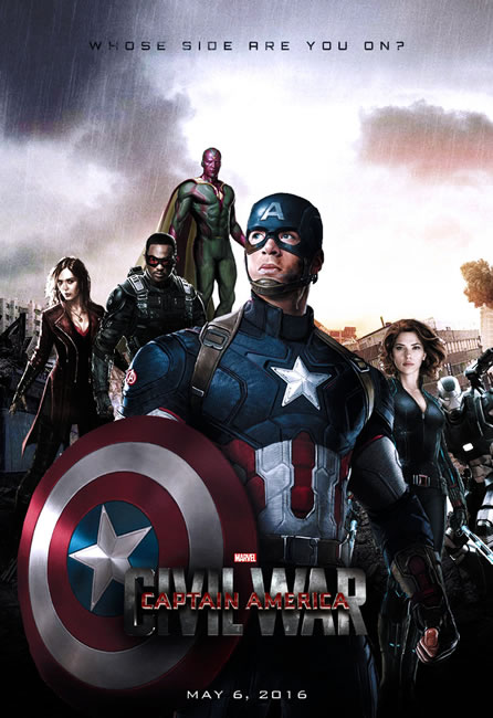 Filmas Kapitonas Amerika. Pilietinis karas / Captain America: Civil War (2016) online