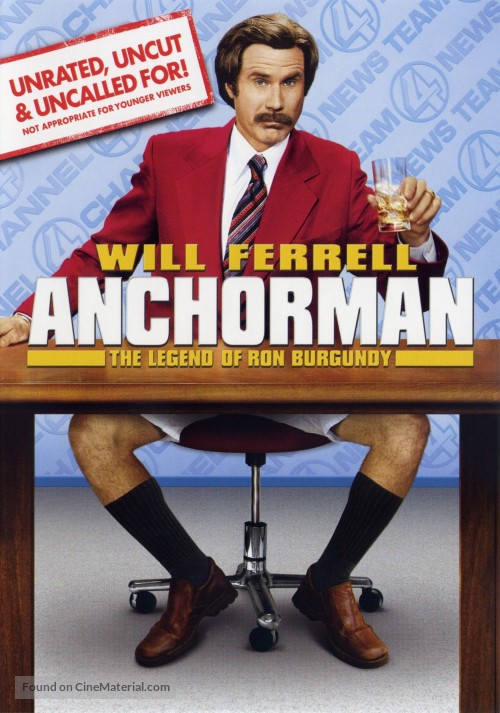 Filmas Žinių Vedėjas Rono Burgundzio Legenda / Anchorman The Legend Of Ron Burgundy (2004)