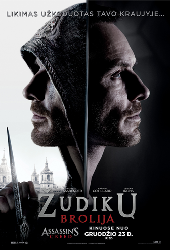 Žudikų brolija / Assassin's Creed (2016) online