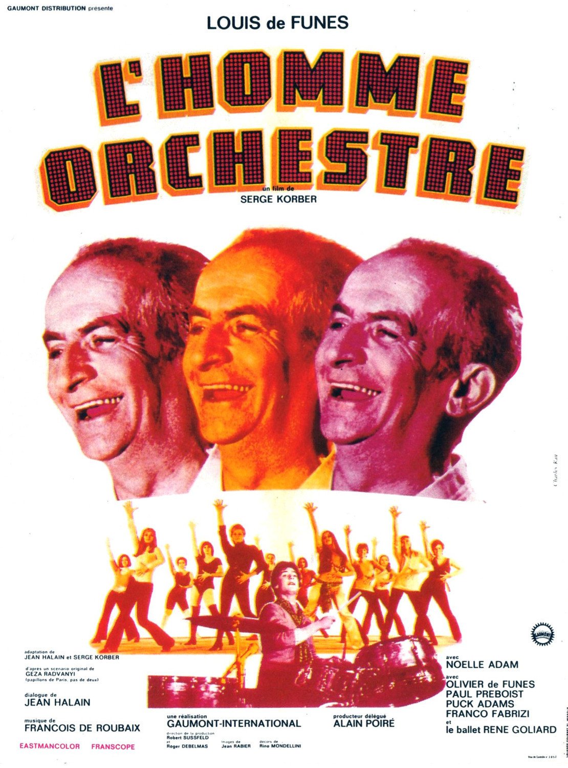 Filmas Žmogus - orkestras / L'homme orchestre / The Band (1970) online