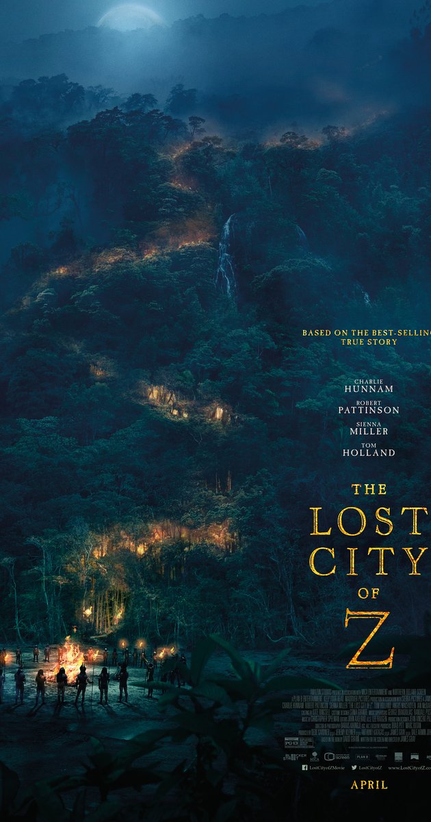 Filmas Prarastasis miestas Z / The Lost City of Z (2016) online