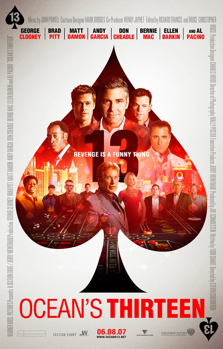 Filmas Oušeno tryliktukas / Ocean's Thirteen (2007) online