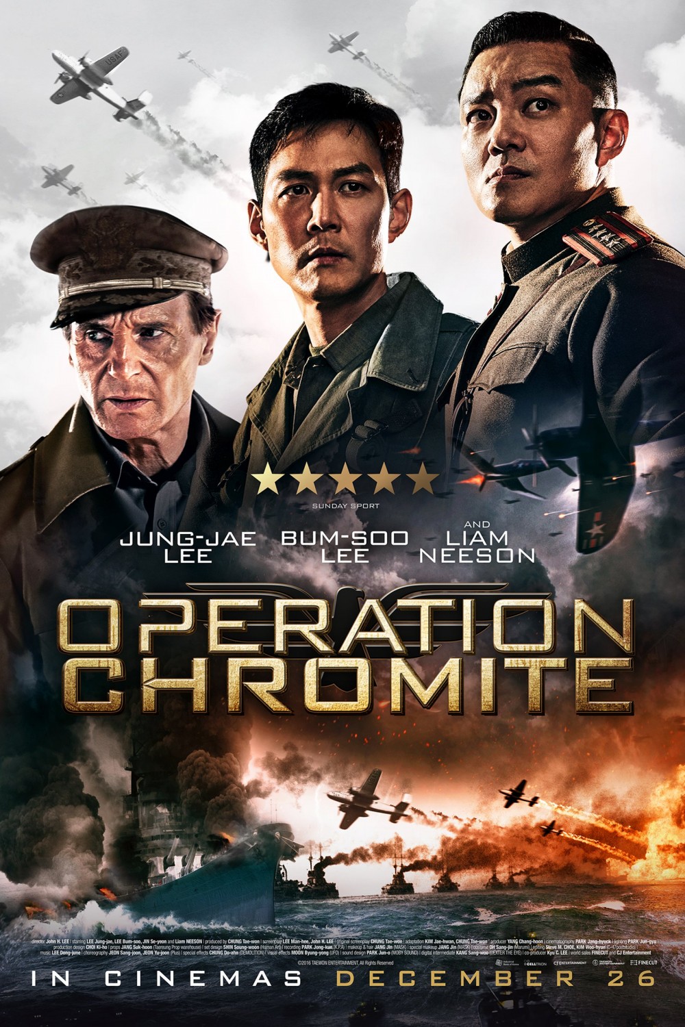 Filmas Operacija Chromitas / Operation Chromite (2016) online