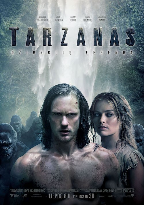 Filmas Tarzanas: Džiumglių legenda / The Legend of Tarzan (2016)