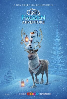 Filmas Olafo nuotykiai ledo šalyje / Olaf's Frozen Adventure (2017)