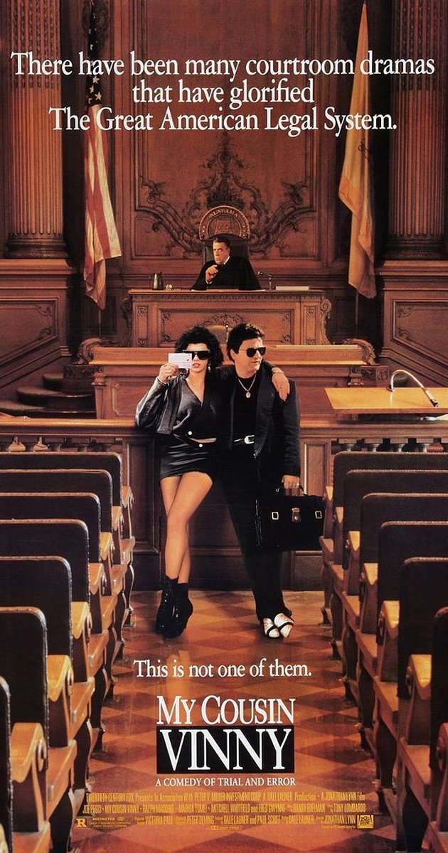 Filmas Mano pusbrolis Vinis / My Cousin Vinny (1992) online